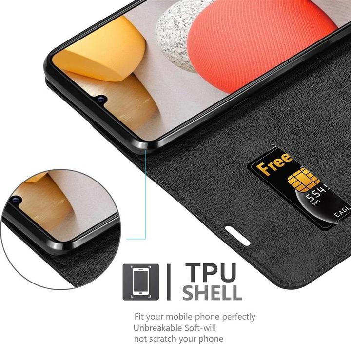 Produktbild Cadorabo Book Invisible Magnet Cover (Samsung Galaxy A42 5G)