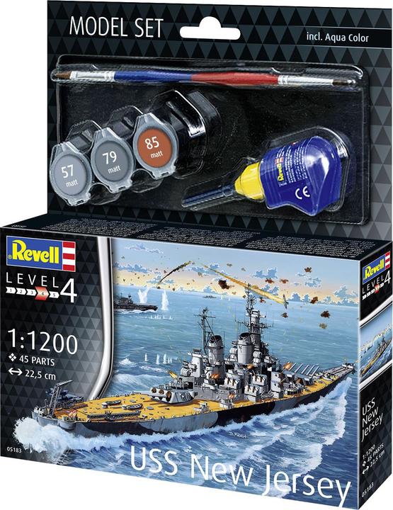 Produktbild Revell Model Set USS New Jersey