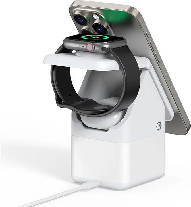 Produktbild Duzzona W20 4 in 1 MagSafe Wireless Ladegerät (Universal, Vivo, Samsung, Huawei)