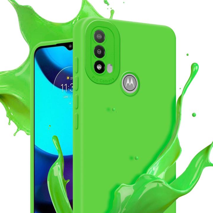Produktbild Cadorabo Hülle für Motorola MOTO E20 im TPU Fluid LM162 Style (Motorola Moto E20)