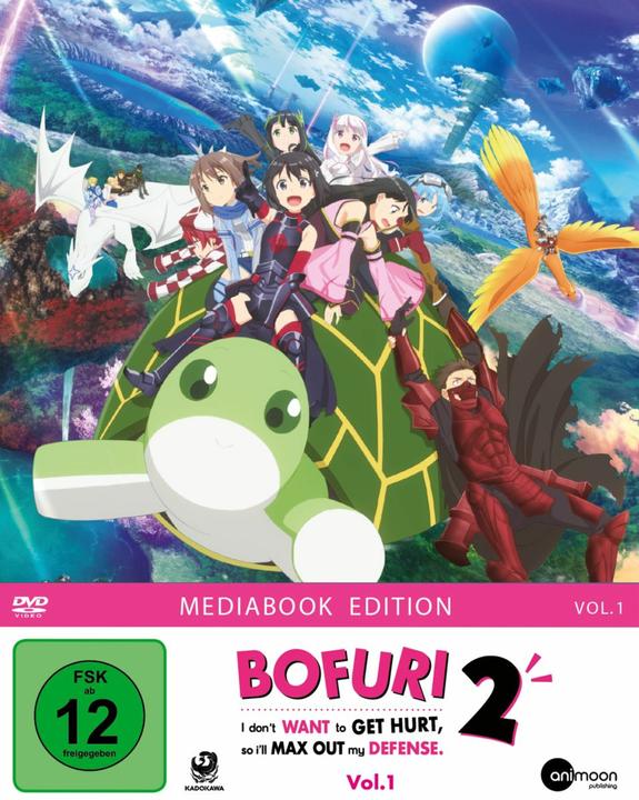 Produktbild Bofuri: I Don't Want to Get Hurt, So I'll Max Out My Defense. - Staffel 2 - Vol.1 - Mediabook - Blu-