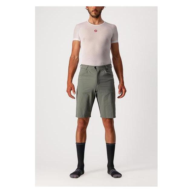 Castelli, Herren, Velohosen, Unlimited Baggy Short (Xxl), Grau