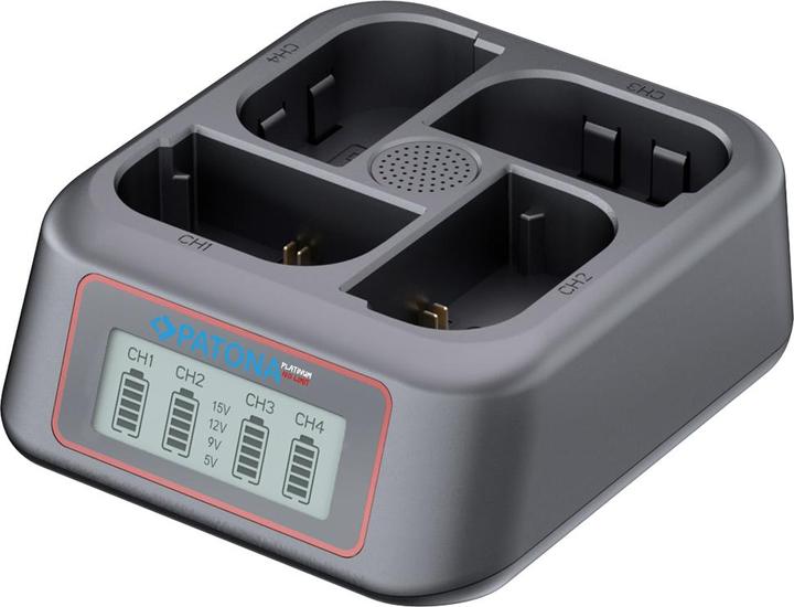 Image du produit Patona 4-Port Fast Charger Canon LP-E6 (Chargeur de batterie d'appareil photo)