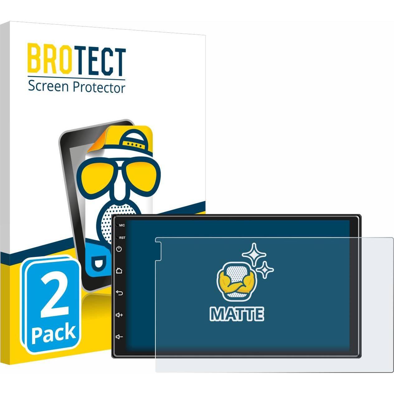 BROTECT, Accessori per navigatori GPS, Pellicola protettiva antiriflesso opaca