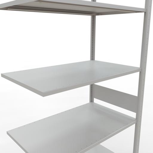 Image du produit Schulte Lagertechnik Système d'assemblage de rayonnages MULTIplus85 avec traverses de longueur