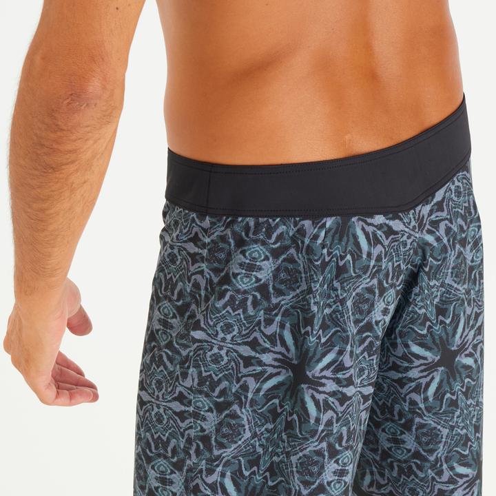 Actual product image Olaian Boardshorts Herren lang Itzblack 900 19" schwarz (40)