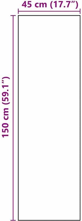 Produktbild vidaXL Küchen Teppich (180 x 60 cm)