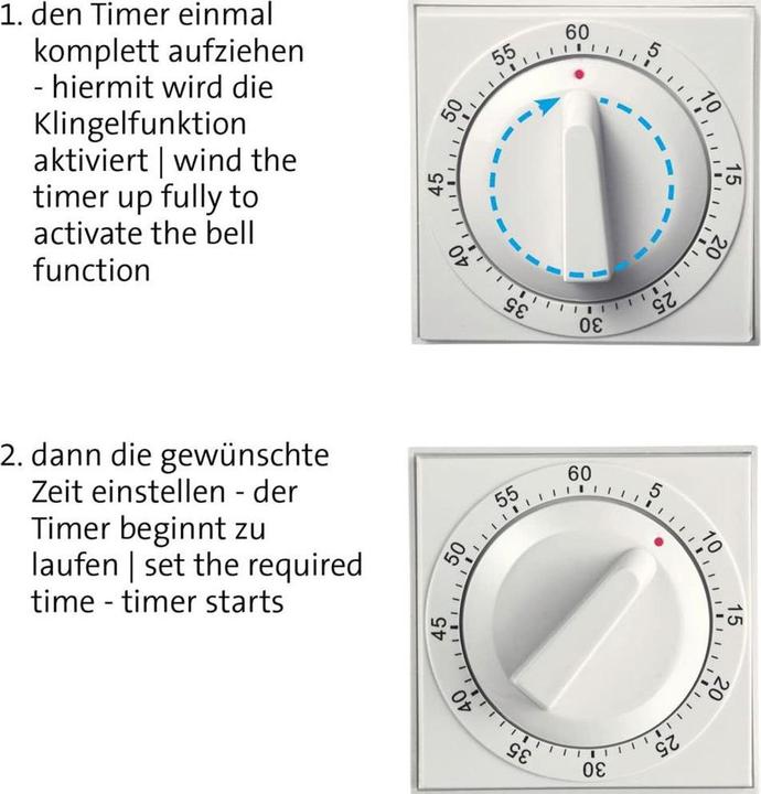 Produktbild Westmark Kurzzeitmesser »Retro« mechanisch