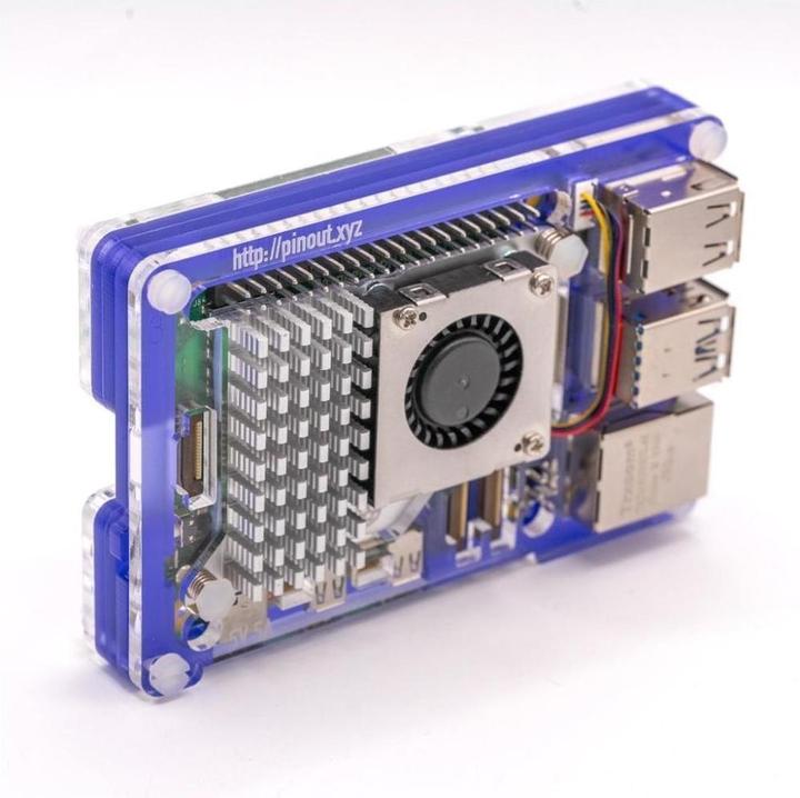 Immagine prodotto Raspberry Pi EB121405 - Alloggiamento Pibow Coupe 5 per 5 - Royale