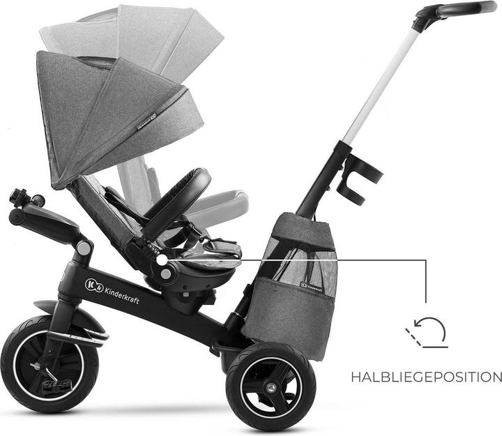 Actual product image KinderKraft EasyTwist Platinum grey