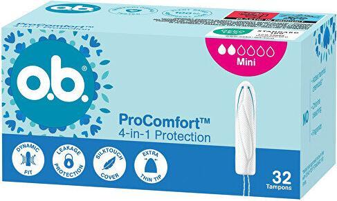 o.b. ProComfort tampony Mini 64szt. (64x, Mini)