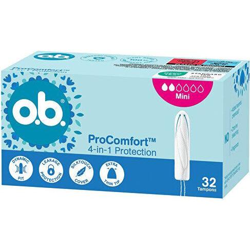 o.b., Tamponi, ProComfort tampony Mini 64szt. (64x, Mini)