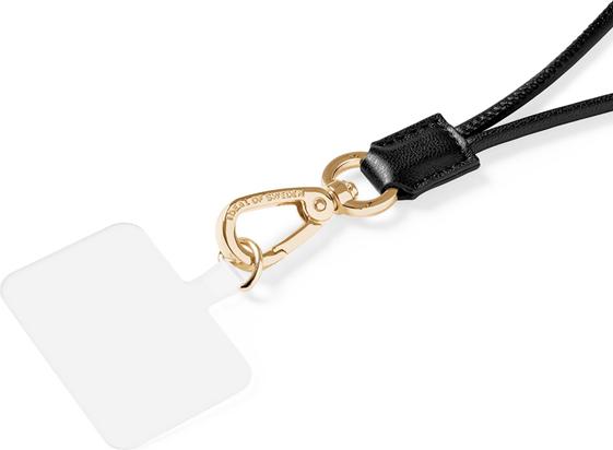 Produktbild iDeal Of Sweden für alle Cases mit Ladeanschluss mittig Vegan Leather Phone Strap Black