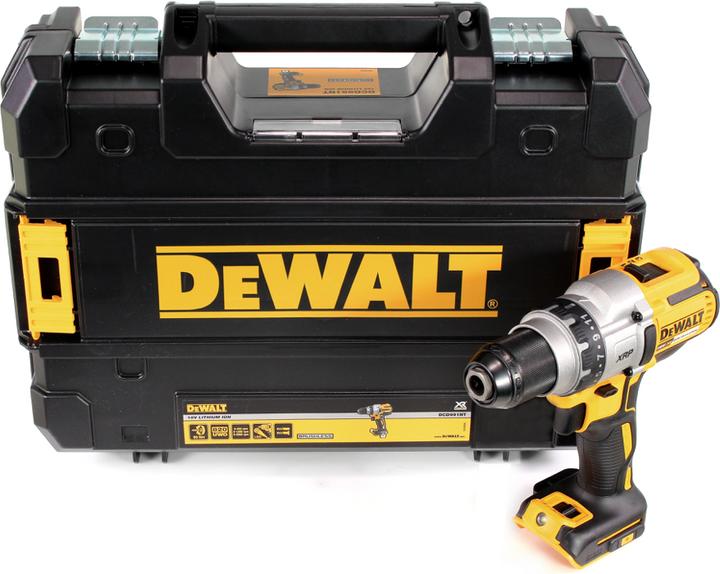 Produktbild DeWalt Schraubendreher Bohrmaschine DCD991NT-XJ 18V ohne Akku und Ladegerät, TSTAK Koffer (Akkubetrieb)