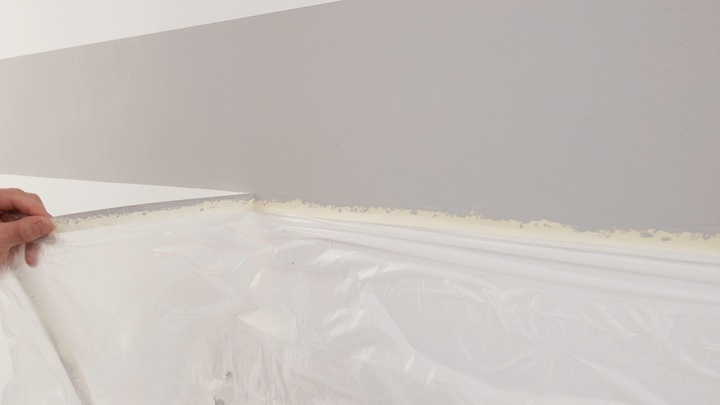 Actual product image tesa Painter's tape PROFESSIONAL, painter's tape incl. masking film (33 m, 1400 mm)