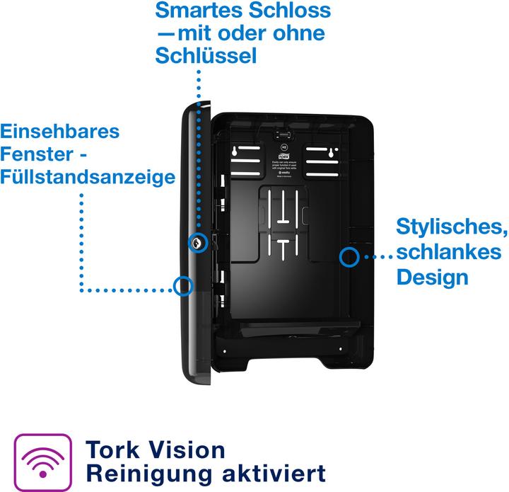 Immagine prodotto Tork Xpress H2 Dispenser Black