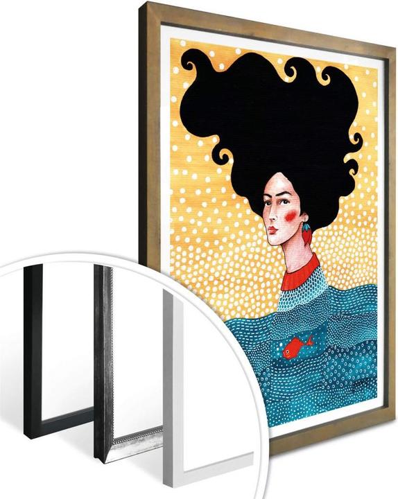 Produktbild Trenddeko Hülya - Drüber und Drunter (60 x 80 cm)