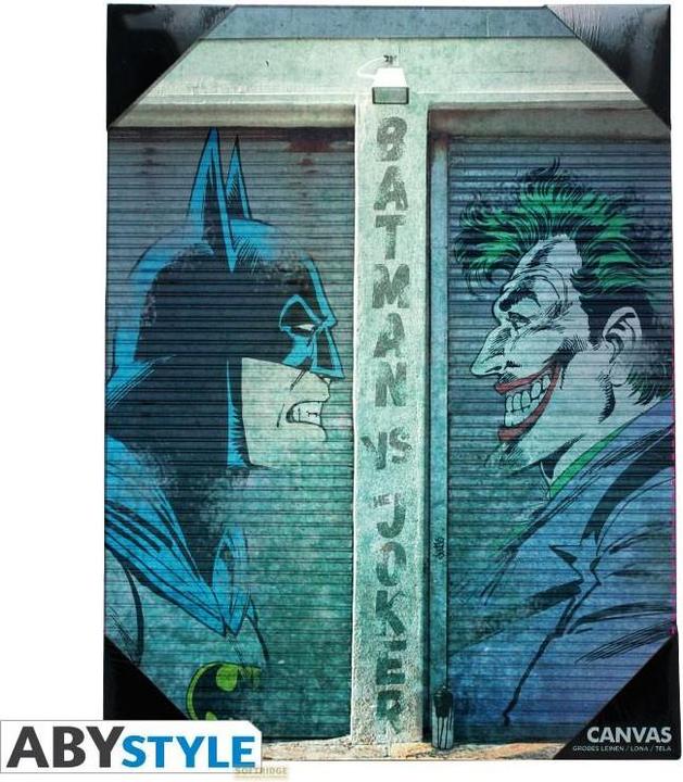 Produktbild ABYstyle DC COMICS - Canvas - Batman Vs Joker 30x40 x2 (30 x 2 cm)