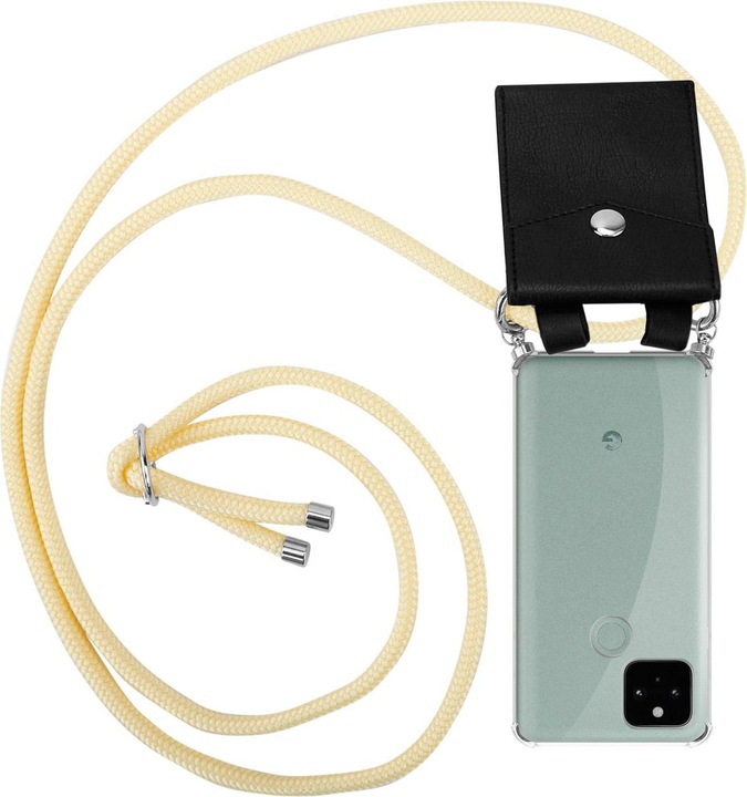 Produktbild Cadorabo TPU Handy Kette SILBER Cover