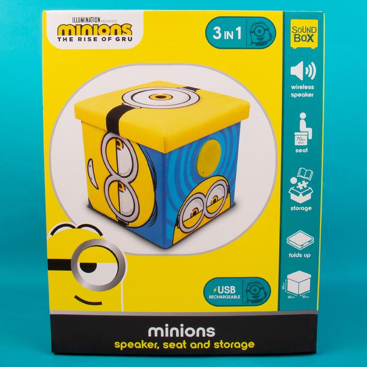 Produktbild Thumbs Up 5060897227268 Aufbewahrungsbox Aufbewahrungskorb Quadratisch Blau, Gelb