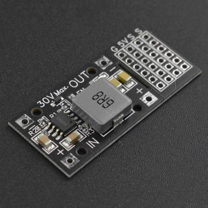 Actual product image DFRobot 7-24V to 5V 4A DC-DC Step Down Converter