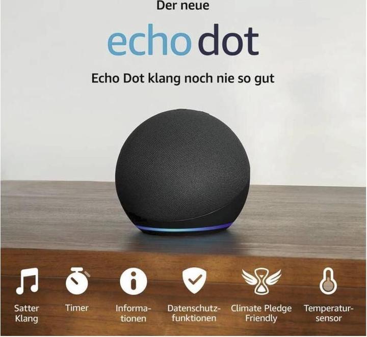 Immagine prodotto Amazon Echo Dot (5. Gen.) (Amazon Alexa)