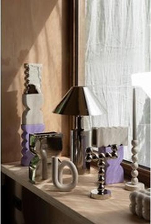 Productafbeelding Zuiver Tafellamp Wonders - Glanzend Zilver (E27)