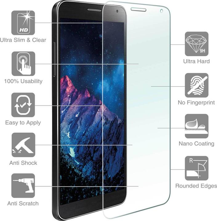 Produktbild 4smarts Second Glass (1 Stk., Apple iPhone 7, Apple iPhone 8)