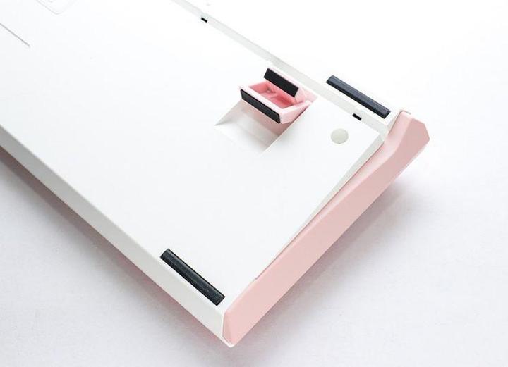 Actual product image Ducky One 3 Gossamer Pink Gaming Keyboard - MX-Blue (US) (US, Cable)