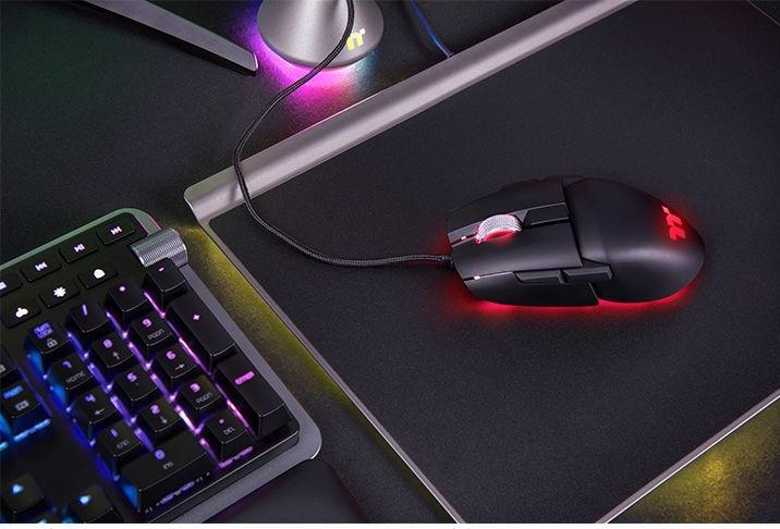 Actual product image Thermaltake Argent M5 RGB Gaming Mouse (Cable)