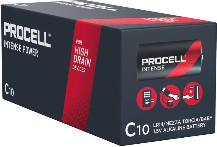 Produktbild Duracell Procell Intense Power (10 Stk., C, 7933 mAh)