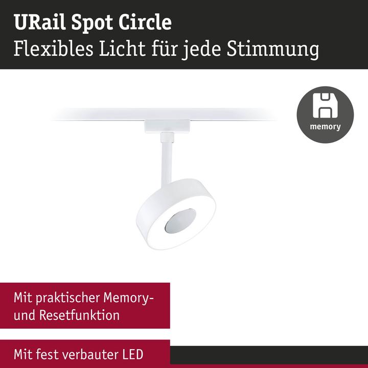 Image du produit Paulmann URail Spot Circle (460 lm)