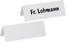 Image du produit Maul Badges de bureau, carton, blanc, (L)210 x (H)75 mm
