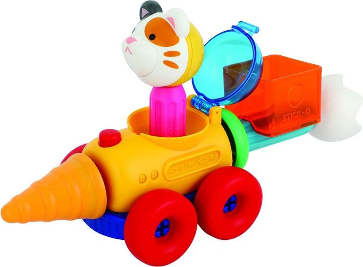 Actual product image Magformers Stick-o-magnet blocks set with friends 17 elements