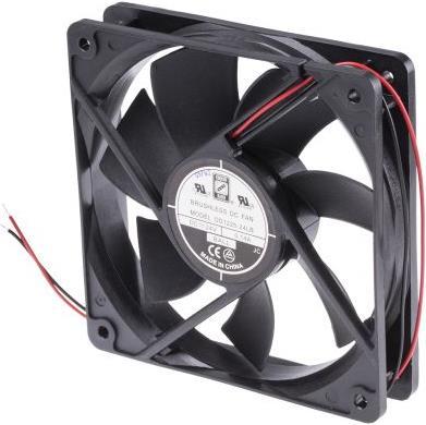 Produktbild RS PRO Lüfter 120x120x25mm 24VDC 3,4W 122m³/h (120 mm)