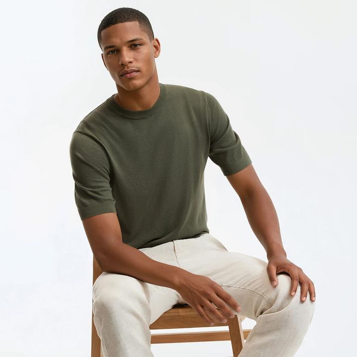 Immagine prodotto La Redoute Collections T-Shirt mit rundem Ausschnitt (L)