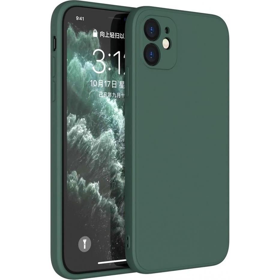 Screenguard Liquid Silicone Case (Apple iPhone 12 mini), Smartphone Hülle, Grün