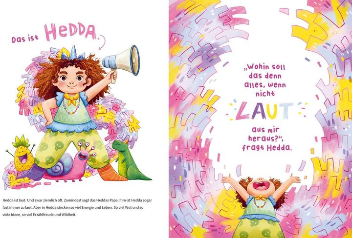 Produktbild Michel:Die laute Hedda (Deutsch, Katrin Michel, Josephine Wolff, 2025)