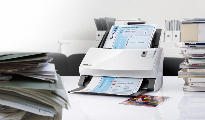 Actual product image Plustek SmartOffice PS406U, A4 document scanner (USB)