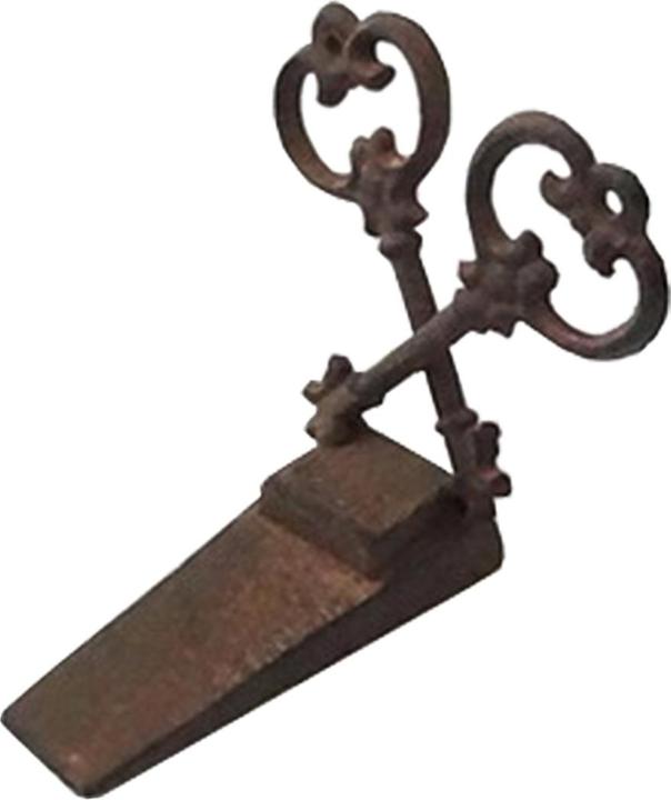 Produktbild HTI-Living Stiefelknecht aus Metall in Rostoptik Schuhausziehhilfe rustikal