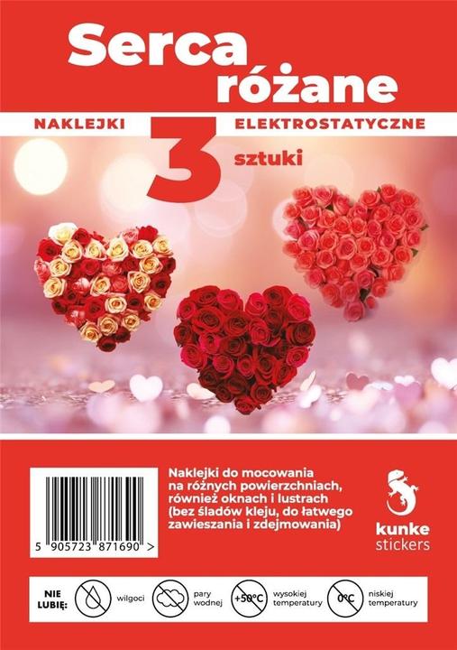 Produktbild Brewis Rosenherzen Aufkleber 3 Stk