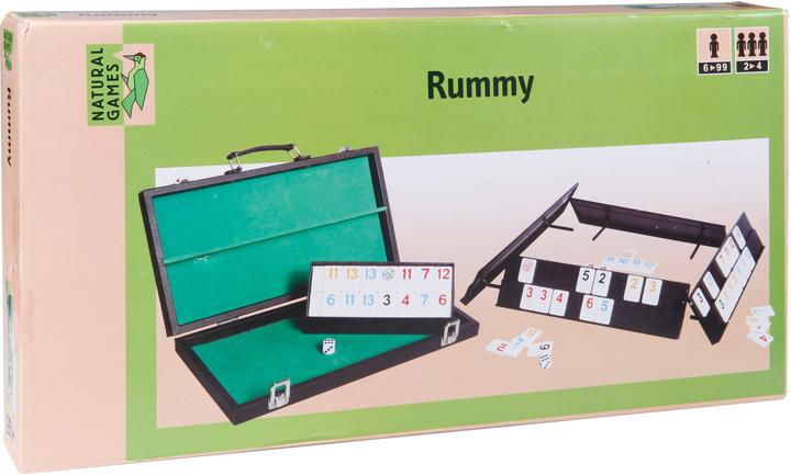 Actual product image Natural games Rummy in a suitcase (German, 2 - 4 Players)