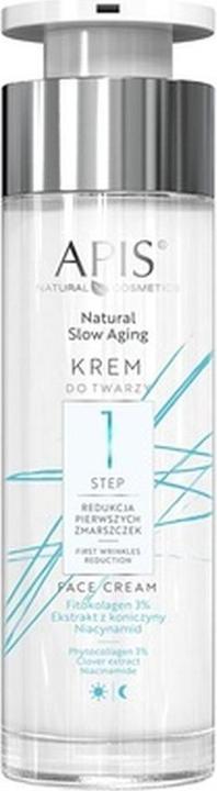 Produktbild Apis Natural Cosmetics Apis Natural Slow Aging Day Cream Reducing The First Wrinkles Step 1 50Ml (50 ml)