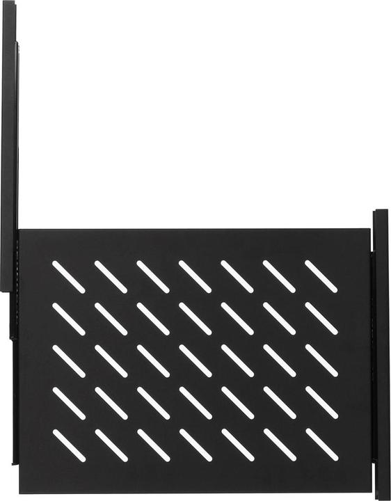 Image du produit Lanberg 19 " fond fixe 1U rack-465x350mm noir