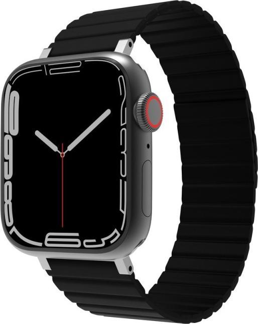 Produktbild JCPAL FlexForm for Apple Watch 1st-10th gen, Ultra, SE 1st-2nd (42/44/45/49mm) - Black (Silikon)