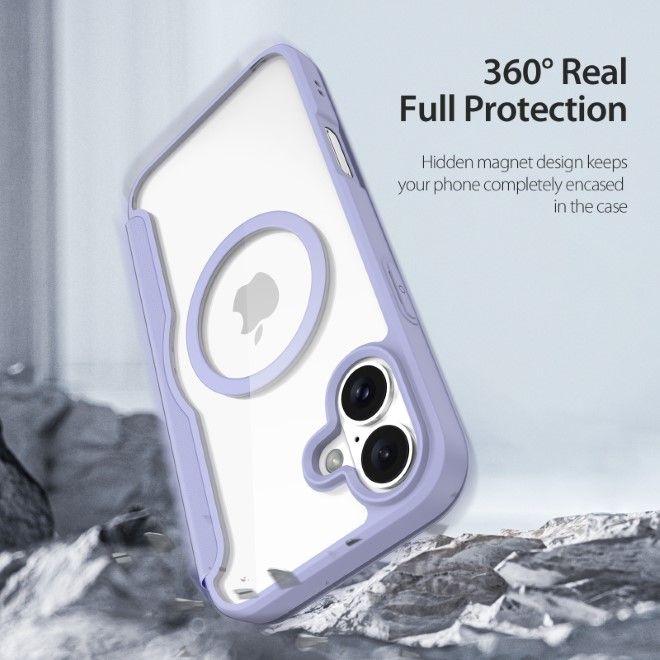 Actual product image Dux Ducis Skin X Pro Magnetic Stand leather case (Apple iPhone 16 Plus)