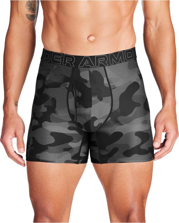 Actual product image Under Armour Boxer shorts Sporty Figure-hugging UA PERFORMANCE TECH - PRINT 6 IN 3PK (M, pack of 3)