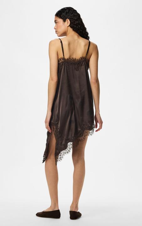 Produktbild Pieces PCNOMI SATIN SPITZEN Midikleid (M)