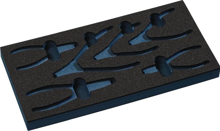 Actual product image Tecwerk Tool module empty insert, 1/3 module 4000 871 242, 6-part