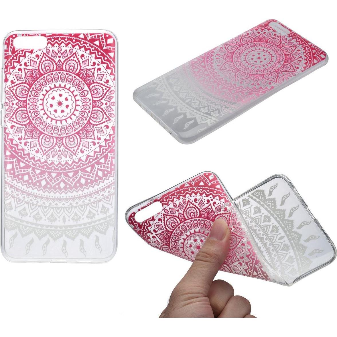 Thumbnail - König Design Xiaomi Mi 6 Plus Hülle Case Handy Cover Schutz Tasche Schutzhülle Henna Pink (Xiaomi Mi 6 Plus), Smartphone...